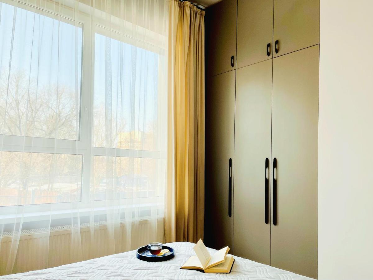 Уютная Стильная Квартира Возле Центрального Парка Горького! Apartamento Almatý Exterior foto
